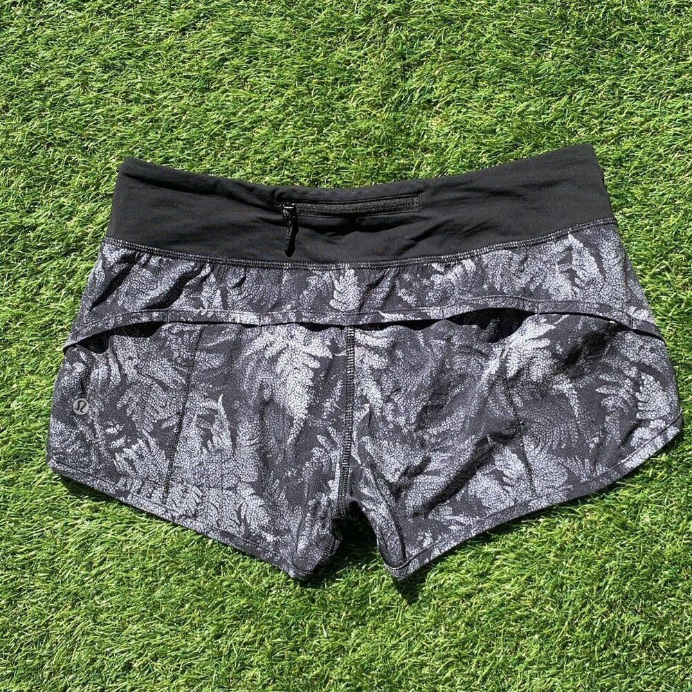 Lululemon Womens Size 6 Speed Short 4-way Stretch 2.5" Kindred Spirit Multicolor - Picture 6 of 10